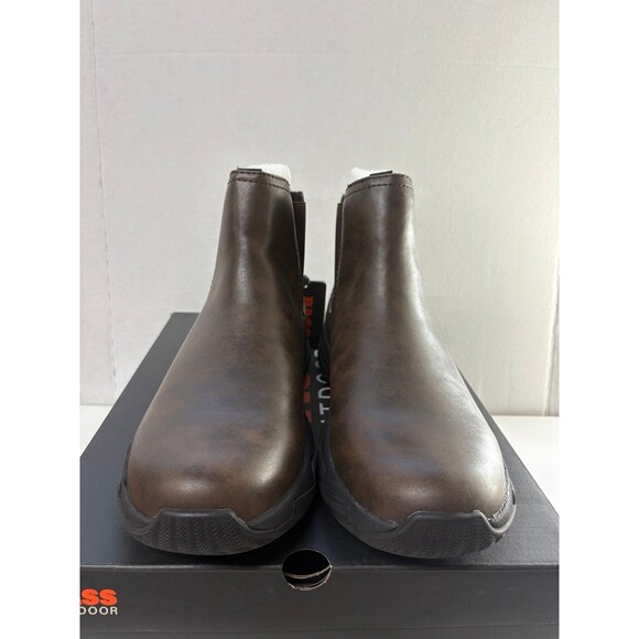 Bass Outdoor Men's Field Chelsea Boot Brown Cushioned Rubber Bottom Sz 10M - Picture 4 of 6